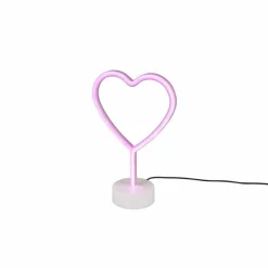 Luminaires Reality Lampe à poser Reality HEART LED Blanc, 1 lumière* Lampes À Poser