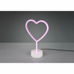 Luminaires Reality Lampe à poser Reality HEART LED Blanc, 1 lumière* Lampes À Poser
