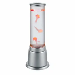 Luminaires Reality Lampe à poser Reality Jelly LED Titane, 1 lumière, Changeur de couleurs* Éclairage Led