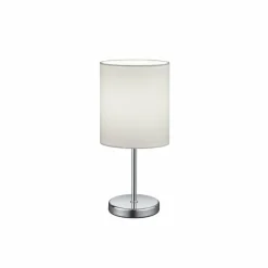 Lampes En Tissu-Luminaires Reality Lampe à poser Reality JERRY Chrome, 1 lumière