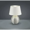 Lampes En Tissu-Luminaires Reality Lampe à poser Reality LUXOR Argenté, 1 lumière