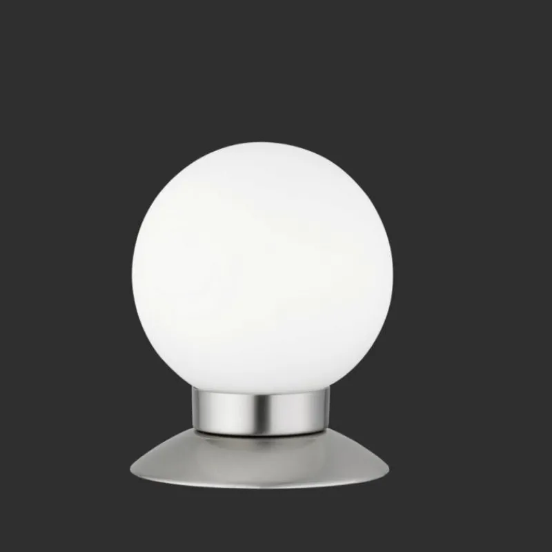 Luminaires Reality Lampe à poser Reality PRINCESS LED Nickel mat, 1 lumière