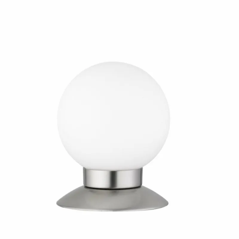 Luminaires Reality Lampe à poser Reality PRINCESS LED Nickel mat, 1 lumière