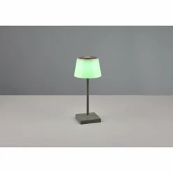 Luminaires Reality Lampe à poser Reality Sanchez LED Anthracite, 1 lumière, Changeur de couleurs
