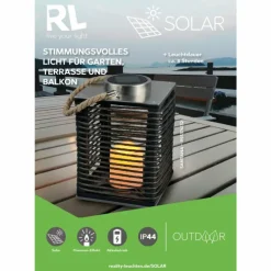 Luminaires Reality Lampe à poser Reality Santana LED Noir, 1 lumière