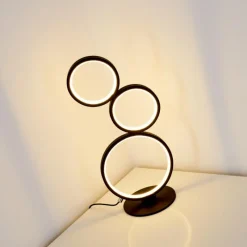 hofstein Lampe à poser Rodekro LED Noir, 1 lumière