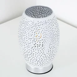 hofstein Lampe à poser Saksborg Chrome, 1 lumière* Lampes À Poser