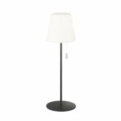 SCHÖNER WOHNEN-Kollektion Lampe à poser Talent LED Anthracite, 1 lumière, Télécommandes, Changeur de couleurs