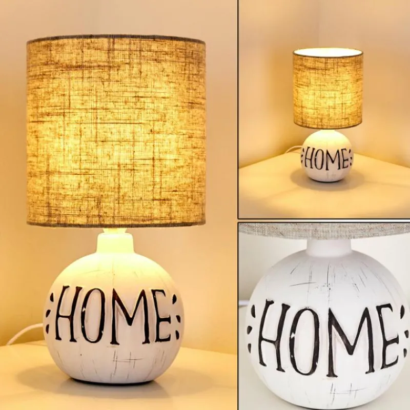 Lampes En Tissu-hofstein Lampe à poser Seon HOME Blanc, 1 lumière