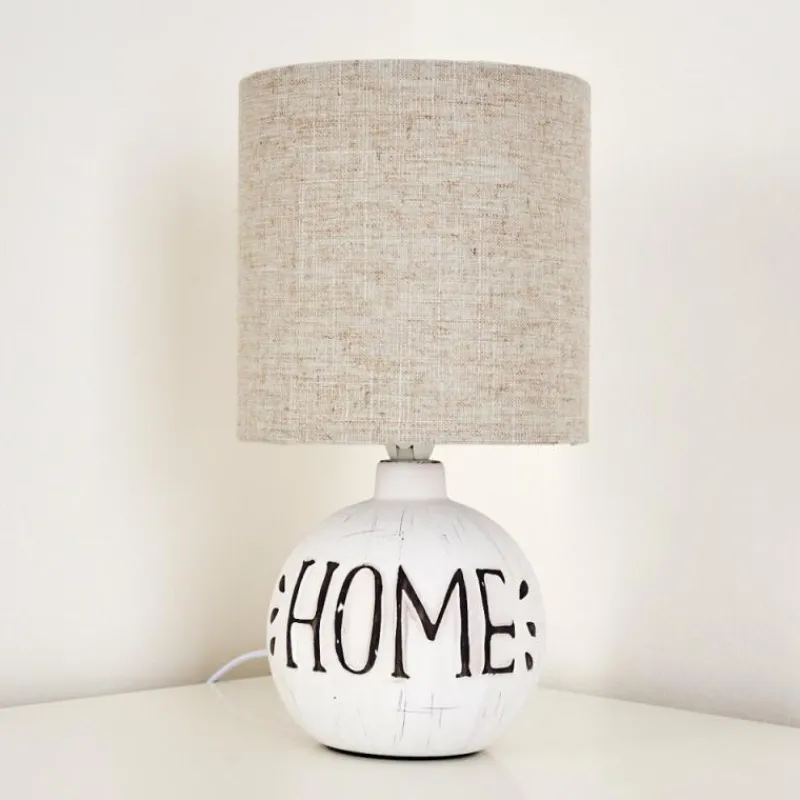 Lampes En Tissu-hofstein Lampe à poser Seon HOME Blanc, 1 lumière