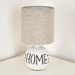 Lampes En Tissu-hofstein Lampe à poser Seon HOME Blanc, 1 lumière