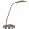 Luminaires Steinhauer Lampe à poser Steinhauer Mexlite LED Acier inoxydable, 1 lumière* Éclairage Led