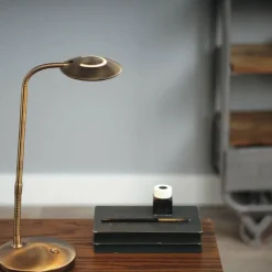 Luminaires Steinhauer Lampe à poser Steinhauer Zenith LED Bronze, 1 lumière* Lampes À Poser