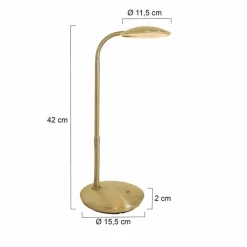 Luminaires Steinhauer Lampe à poser Steinhauer Zenith LED Laiton, 1 lumière* Éclairage Led