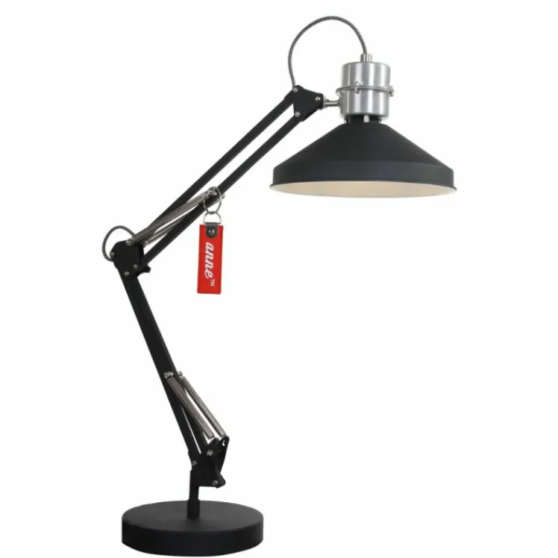 Lampes Industrielles-Luminaires Steinhauer Lampe à poser Steinhauer Zappa Noir, 1 lumière