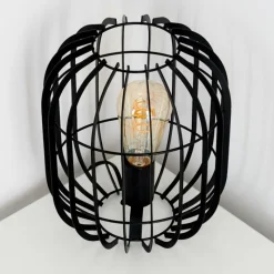 Lampes Vintages & Rétros-hofstein Lampe à poser Svensbyn Noir, 1 lumière