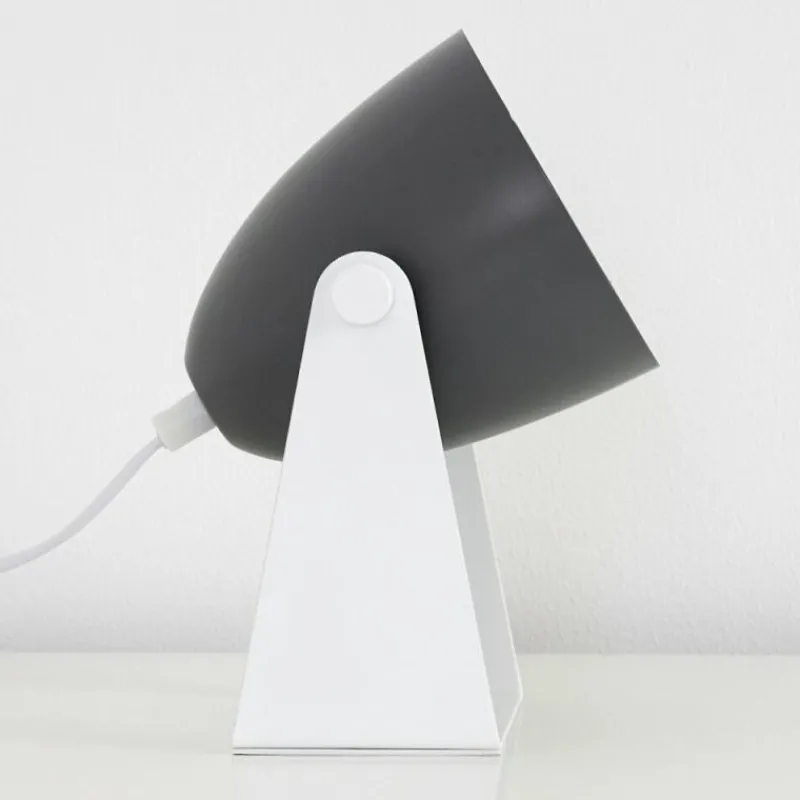 Luminaires Scandinaves-hofstein Lampe à poser Takeda Blanc, 1 lumière