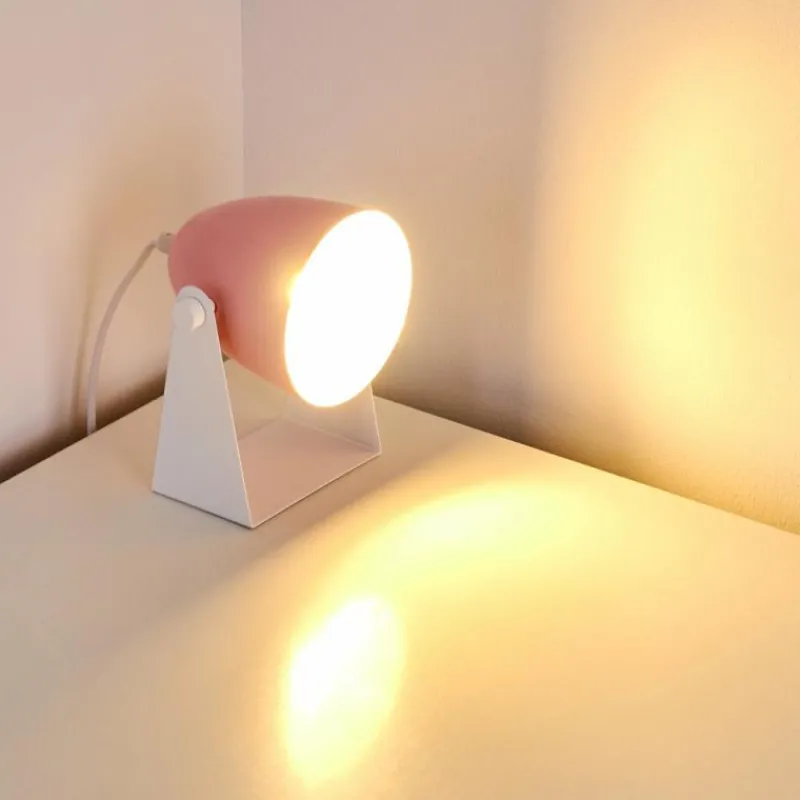 Luminaires Scandinaves-hofstein Lampe à poser Takeda Blanc, 1 lumière