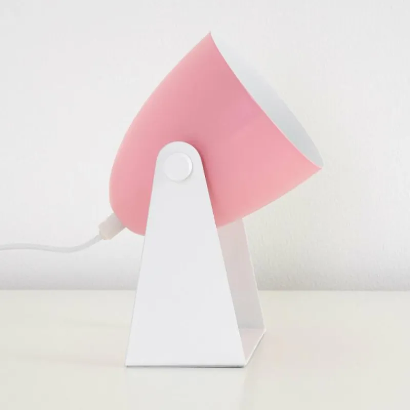 Luminaires Scandinaves-hofstein Lampe à poser Takeda Blanc, 1 lumière