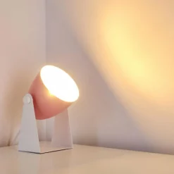 Luminaires Scandinaves-hofstein Lampe à poser Takeda Blanc, 1 lumière