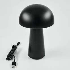 hofstein Lampe à poser Telve LED Noir, 1 lumière