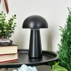 hofstein Lampe à poser Telve LED Noir, 1 lumière
