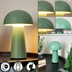 hofstein Lampe à poser Telve LED Vert, 1 lumière