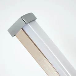 hofstein Lampe à poser Tervo LED Nickel mat, 2 lumières