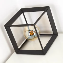 Lampes Vintages & Rétros-hofstein Lampe à poser Traryd Noir, 1 lumière