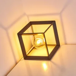 Lampes Vintages & Rétros-hofstein Lampe à poser Traryd Noir, 1 lumière