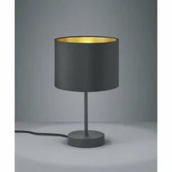 Luminaires Scandinaves-Luminaires Trio Lampe à poser Trio HOSTEL Noir, 1 lumière