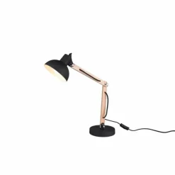 Luminaires Scandinaves-Luminaires Trio Lampe à poser Trio Leuchten KIMI Noir, 1 lumière