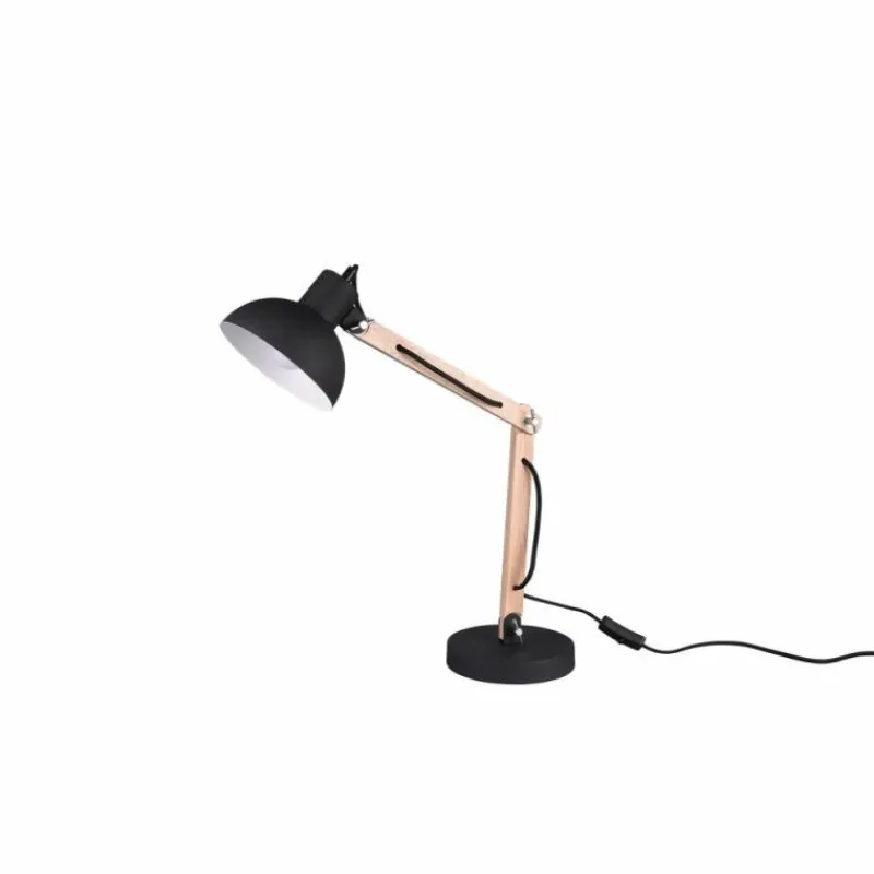 Luminaires Scandinaves-Luminaires Trio Lampe à poser Trio Leuchten KIMI Noir, 1 lumière