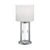 Lampes En Tissu-Luminaires Trio Lampe à poser Trio Leuchten TANDORI Nickel mat, 4 lumières