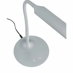 Lampes Industrielles-Luminaires Trio Lampe à poser Trio POLO LED Gris, 1 lumière