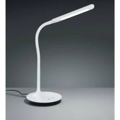 Lampes Industrielles-Luminaires Trio Lampe à poser Trio POLO LED Blanc, 1 lumière