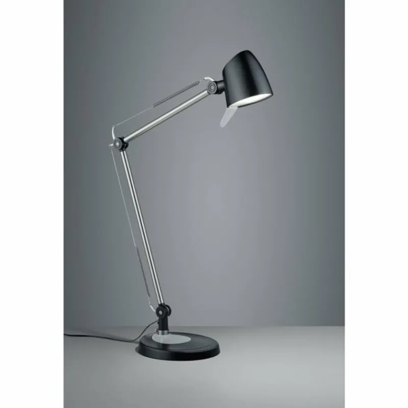 Lampes Industrielles-Luminaires Trio Lampe à poser Trio RADO LED Noir, 1 lumière