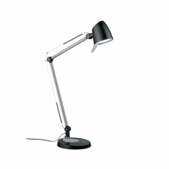 Lampes Industrielles-Luminaires Trio Lampe à poser Trio RADO LED Noir, 1 lumière