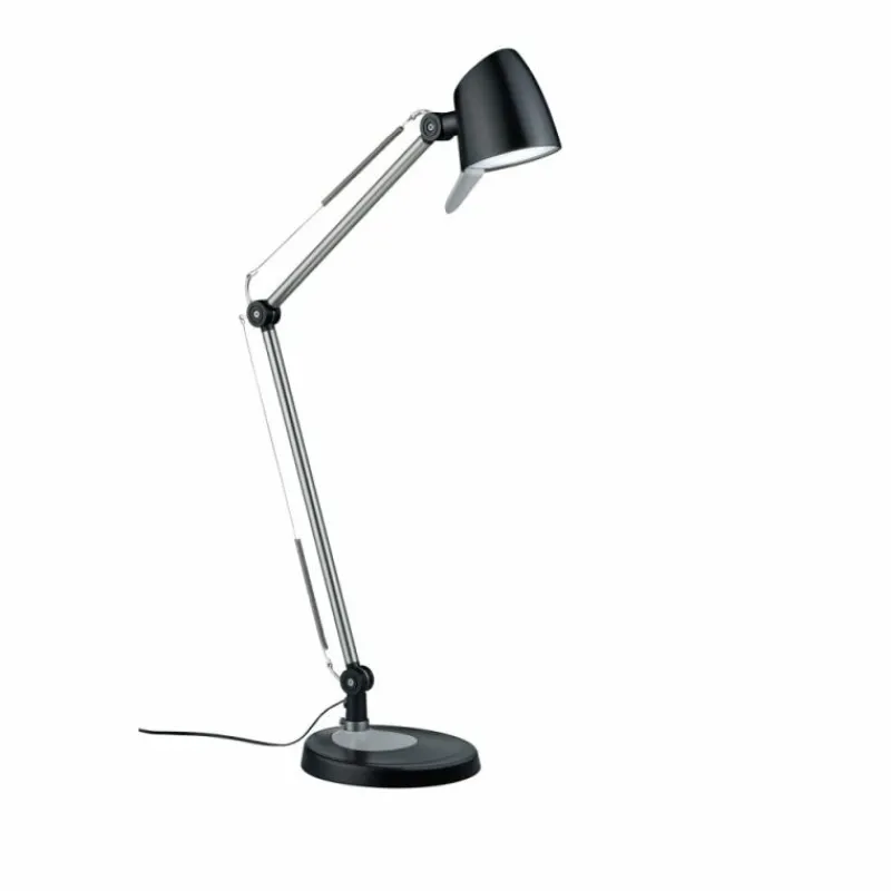Lampes Industrielles-Luminaires Trio Lampe à poser Trio RADO LED Noir, 1 lumière