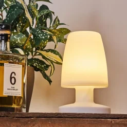 hofstein Lampe à poser Vallardo LED Blanc, 1 lumière