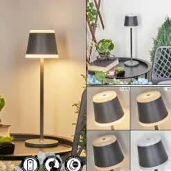 hofstein Lampe à poser Walt LED Anthracite, 1 lumière