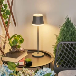 hofstein Lampe à poser Walt LED Anthracite, 1 lumière