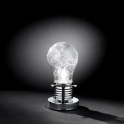 Luminaires Wofi Lampe à poser Wofi FUTURA Chrome, 1 lumière* Lampes À Poser