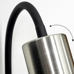 hofstein lampe à prise électrique Javel Noir, 1 lumière