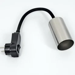 hofstein lampe à prise électrique Javel Noir, 1 lumière