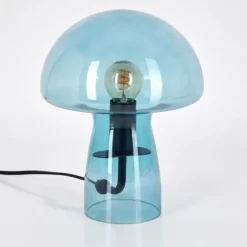 hofstein Lampe Champignon Almagre Lampe à poser Noir, 1 lumière