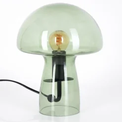 hofstein Lampe Champignon Almagre Lampe à poser Noir, 1 lumière