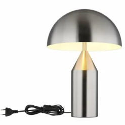 Luminaires Globo Lighting Lampe Champignon Atoma Lampe à poser Nickel mat, 2 lumières* Lampes À Poser