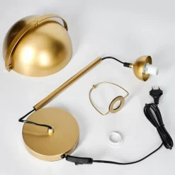 Lampes Dorées-hofstein Lampe Champignon Guttsta Lampe à poser Or, 1 lumière