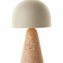 Luminaires Scandinaves-Luminaires Brilliant Lampe Champignon Nalam Lampe à poser Beige, 1 lumière